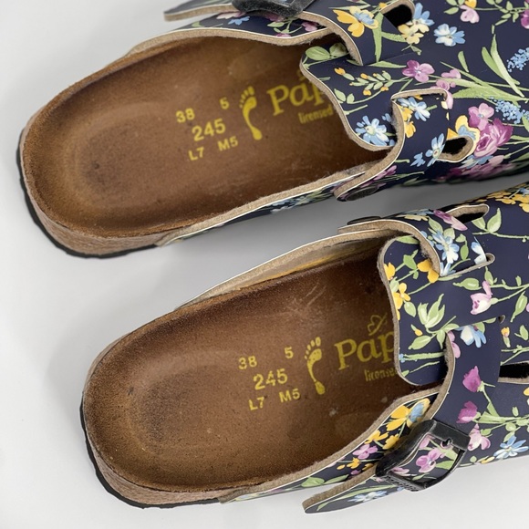 Birkenstock Papillo Spring Floral Bloom ClogS Woman’s Size 7 - Picture 5 of 6